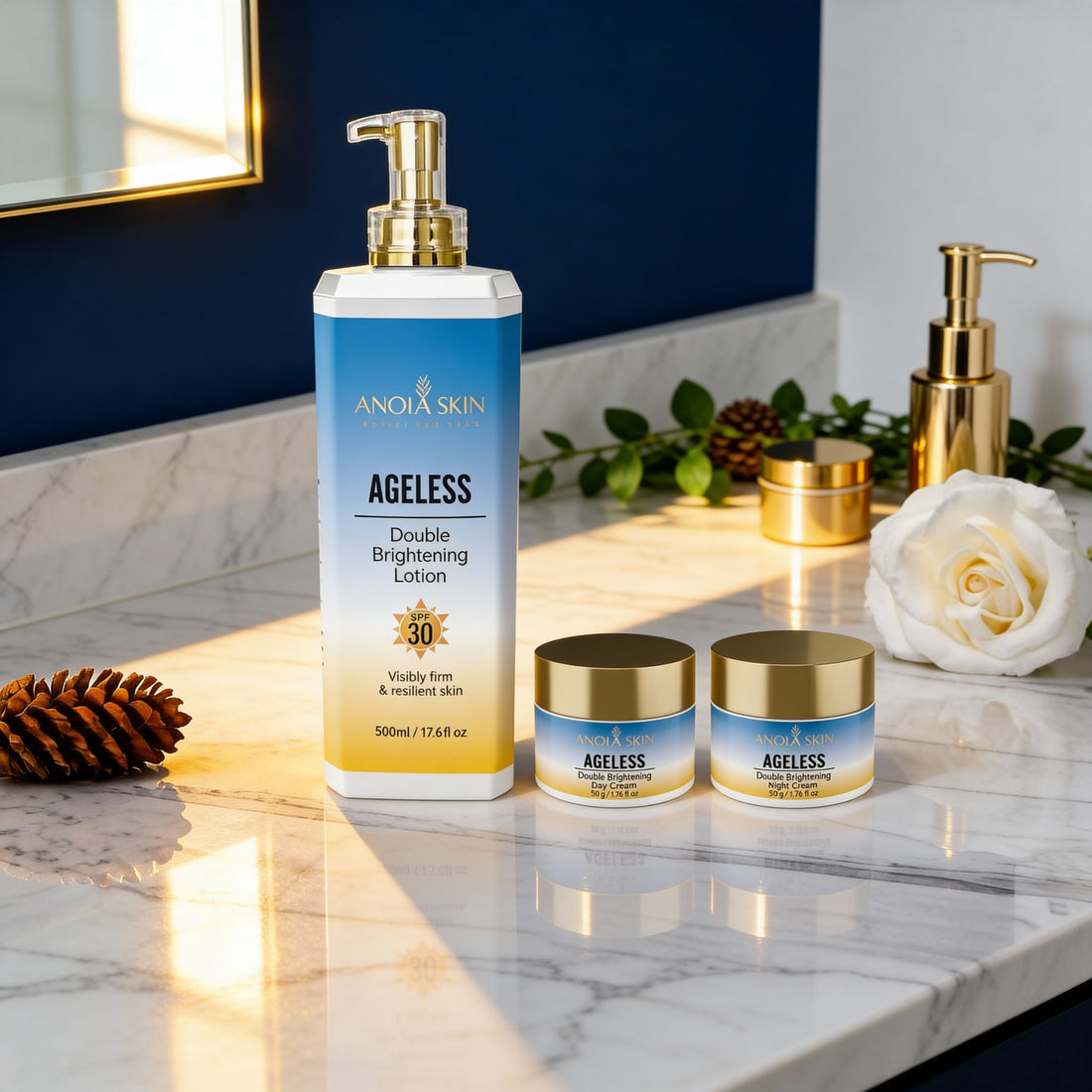 Ageless Double Brightening Set